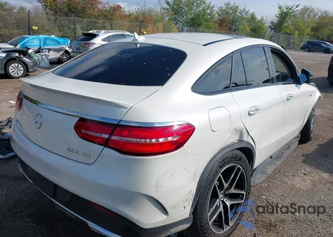 2017 Mercedes-Benz Amg Gle 43 Coupe 4Matic из США, поврежденный, VIN 4JGED6EB1HA076108